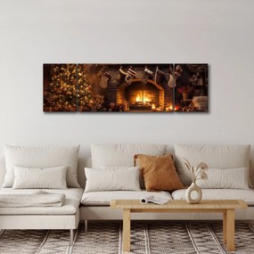 Obraz - Świąteczna atmosfera (170x50 cm)