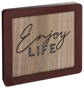 Podświetlany napis w eleganckiej ramce