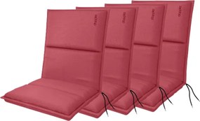 Doppler CITY 4416 - zestaw 4 szt. poduszek na fotel z niskim oparciem