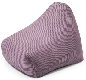 Fioletowy sztruksowy dziecięcy worek do siedzenia Snug 80 – SLOWDOWN
