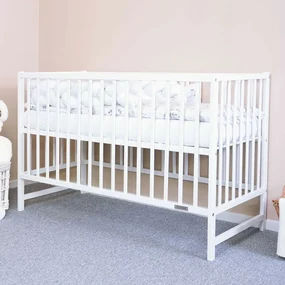 New Baby Crib Basic, biały