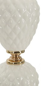 Lampa stołowa z ozdobną bazą TORRE, 57 cm