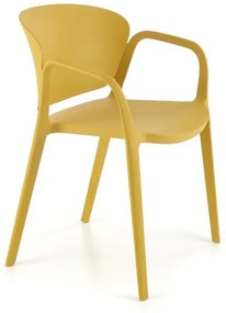Krzesło K491 musztardowe HALMAR