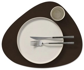 Mata stołowa ze skóry ekologicznej 37x44 cm Curve L Double Nupo – LIND DNA