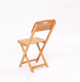 Zestaw mebli ogrodowych z litego drewna bukowego dla 2 osób – Floriane Garden