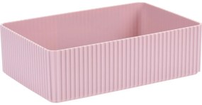 Organizer kosmetyczny Stripe różowy, 21 x 6 x 14 cm