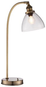 Endon 77859 - Lampa stołowa HANSEN 1xE14/40W/230V mosiężna