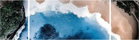 Obraz plaży Nusa Penida, Indonezja (170x50 cm)