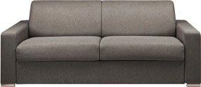 Kanapa 4-osobowa typu express  - Antracytowy - Wymiary miejsca do spania: 160 cm - Materac 14 cm - CALITO