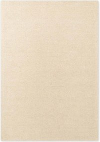 Beżowy wełniany dywan tkany ręcznie 200x290 cm Puristic Knots – Elle Decoration