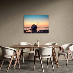 Obraz - Rozbity statek (70x50 cm)