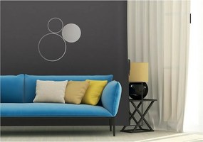 Pois-Silver-Mała lampa sufitowa LED