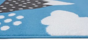 Niebieski Dziecięcy Dywan W Misie Koala E4-T06