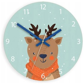 Zegar na ścianę cichy do pokoju dziecięcego akrylowy nowoczesny dekoracyjny