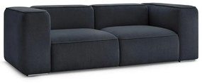 Ciemnoniebieska sofa 255 cm Zephyr – Bobochic Paris