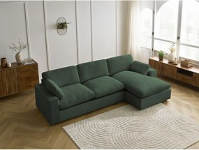 Zielony sztruksowy narożnik Belair – Bobochic Paris