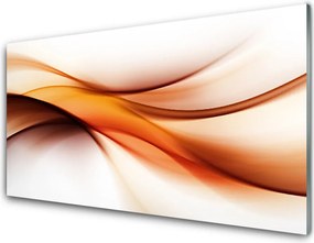 Panel Szklany Płynna Geometria Linii