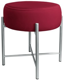 Taboret Pola noga metalowa szara MG31