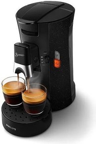 Ekspres do kawy na kapsułki PHILIPS Senseo Select Eco CSA240/21 - Czarny