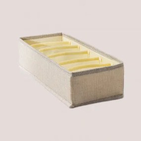Organizer Tekstylny 35x15 Cm Minsk Beige - Sklum