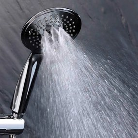 Plastikowy zestaw prysznicowy w kolorze matowego srebra ze słuchawką prysznicową 70 cm Hydro – douceur d'intérieur