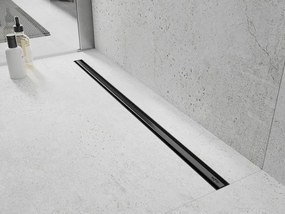 Mexen Flat 360° Slim odpływ liniowy obrotowy 110 cm, czarny - 1741110