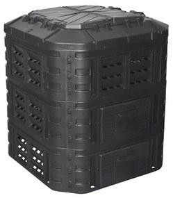 Czarny kompostownik Modular – Rojaplast