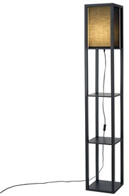 Nowoczesna lampa podłogowa czarna - Stojan Nowoczesny Oswietlenie wewnetrzne
