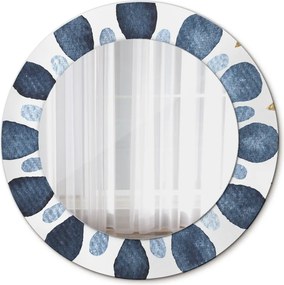 Lustro dekoracyjne okrągłe Mandala księżycowa