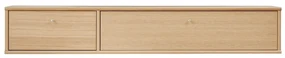 Szafka pod TV w dekorze dębu 133x22 cm Mistral – Hammel Furniture