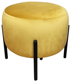 Pufa OLA LOFT ławka podnóżek metal MG15