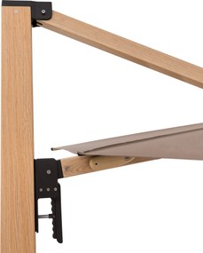 Doppler ALU WOOD XL 400 x 300 cm brązowa