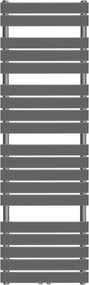 AQUAMARIN Grzejnik łazienkowy pionowy 160x60 cm antracyt