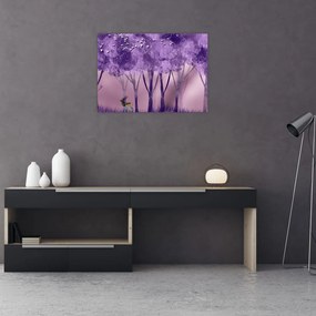 Obraz - Jeleń w magicznym lesie (70x50 cm)
