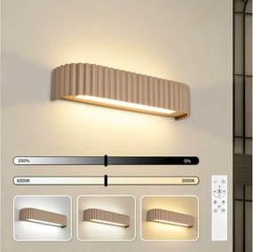 BRILAGI - ściemnialny kinkiet LED FALCON MODERN LED/14W/230V 40 cm beżowy +DO