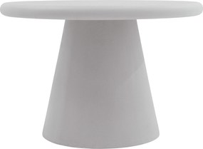 Stolik kawowy okrągły Clav 60 cm - jasny szary