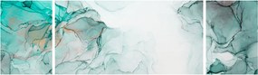 Obraz - Atramentowa abstraakcja 2 (170x50 cm)