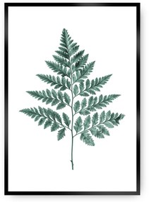 Plakat Fern Emerald Green