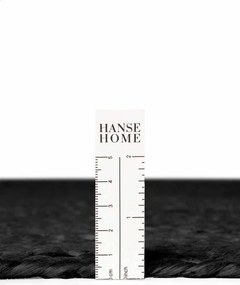 Czarny okrągły dywan z juty dwustronny/tkany ręcznie ø 140 cm Braided – Hanse Home