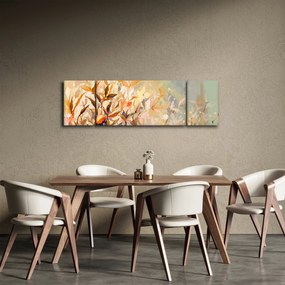 Obraz - Malowane rośliny (170x50 cm)