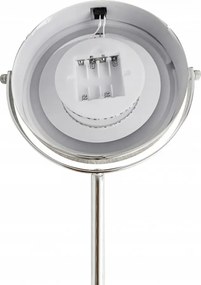 Lusterko Do Makijażu PREMIUM Kosmetyczne POWIĘKSZAJĄCE 5X Podświetlane LED