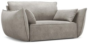 Jasnoszary fotel Vanda – Mazzini Sofas