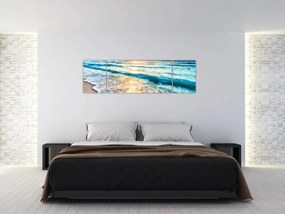 Obraz - Plaża morska (170x50 cm)