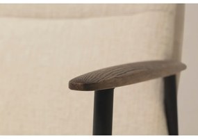 Beżowy fotel Dunia – Marckeric