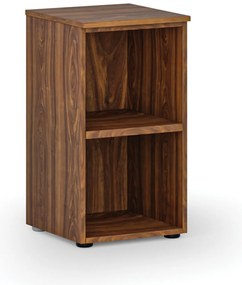 Regał biurowy PRIMO WOOD, 400 x 420 x 740 mm, orzech