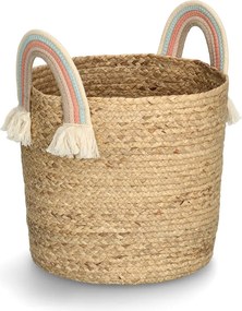 Kosz do przechowywania z plecionej trawy morskiej, Ø 35 cm