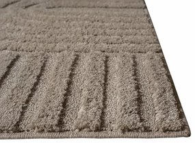 Dywan nowoczesny 3D Arc beżowy 160 cm x 230 cm