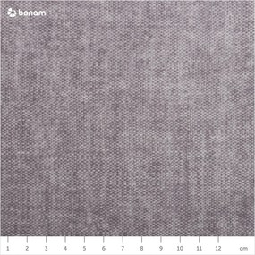 Jasnoszare tapicerowane łóżko dwuosobowe ze schowkiem i stelażem 180x200 cm Jade – Bobochic Paris