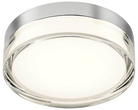 Redo 01-3725 - LED Plafon FRISBI LED/8W/230V IP44 chrom