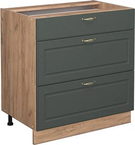 Szafka dolna do kuchni green gold country 80x51.6x82 fame-line